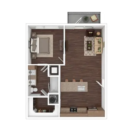 Potranco Commons Apartments FloorPlan 3