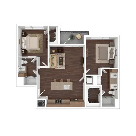 Potranco Commons Apartments FloorPlan 4