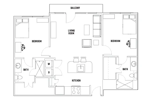 Texan and Vintage floor plan 12