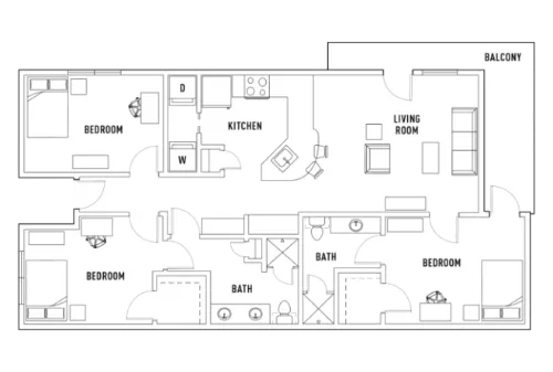 Texan and Vintage floor plan 16