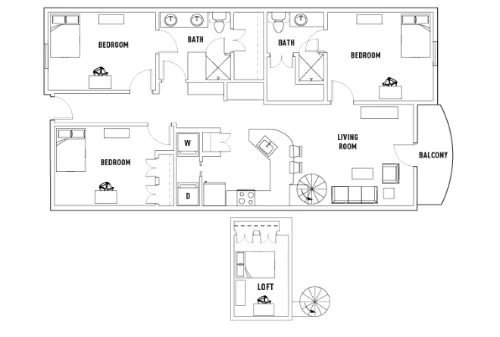 Texan and Vintage floor plan 17