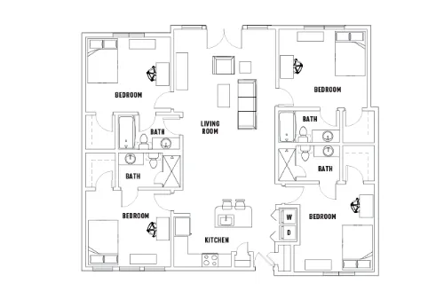 Texan and Vintage floor plan 18