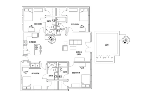 Texan and Vintage floor plan 19