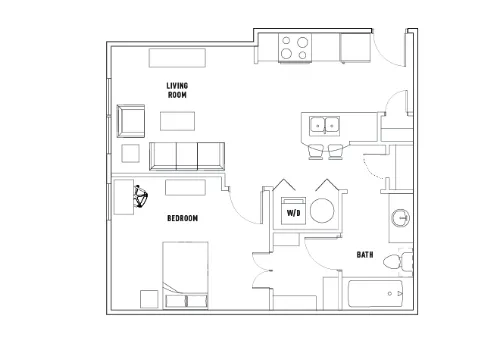 Texan and Vintage floor plan 2