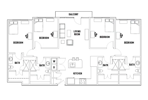 Texan and Vintage floor plan 21