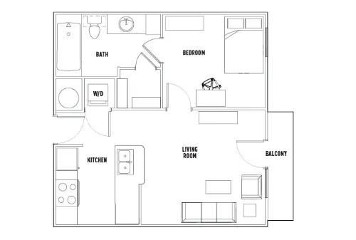 Texan and Vintage floor plan 5