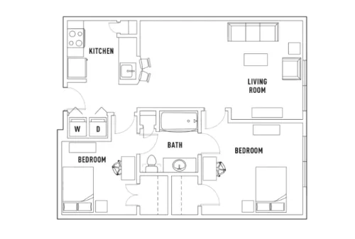 Texan and Vintage floor plan 9