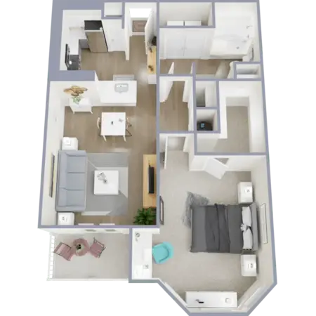 The Lynx Apartments FloorPlan 3