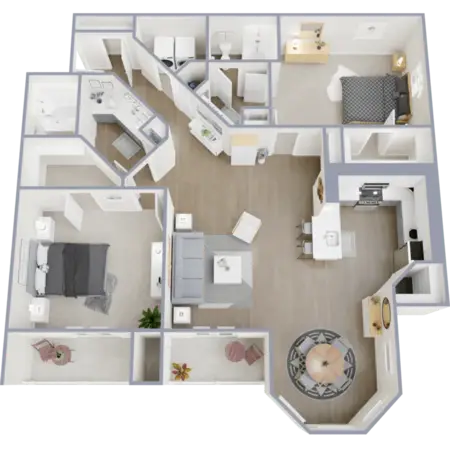 The Lynx Apartments FloorPlan 7