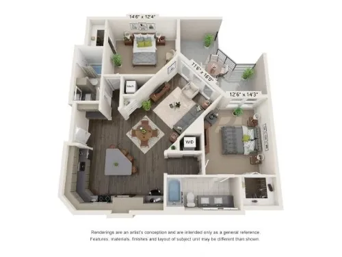 The Shiloh at Oak Hill floorplan 12