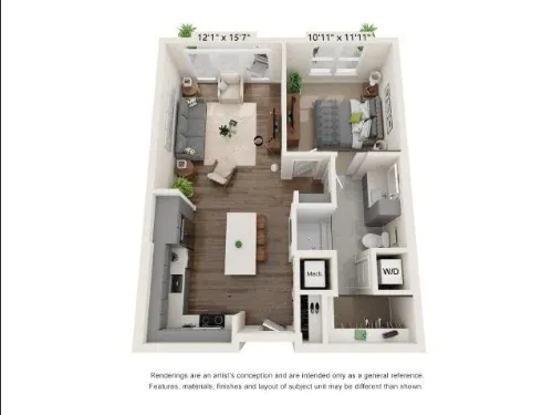 The Shiloh at Oak Hill floorplan 2