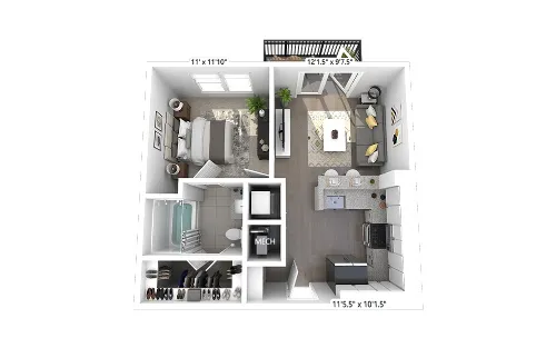 The View at Belterra floorplan 1