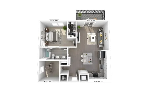 The View at Belterra floorplan 6