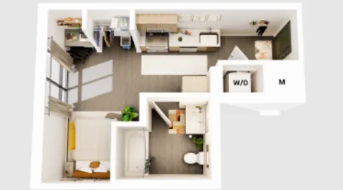 Union on San Antonio floor plan 3