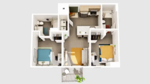 Union on San Antonio floor plan 5