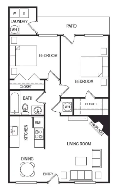 Valley View floorplan 1
