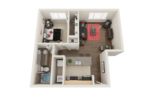 Venue on Guadalupe floor plan 2