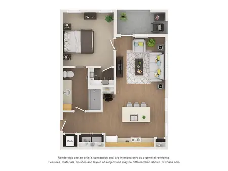 Wildhorse Flats FloorPlan 1