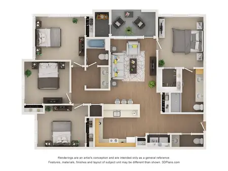 Wildhorse Flats FloorPlan 4