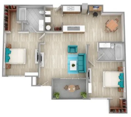 23Hundred at Ridgeview Plano Floorplan 10