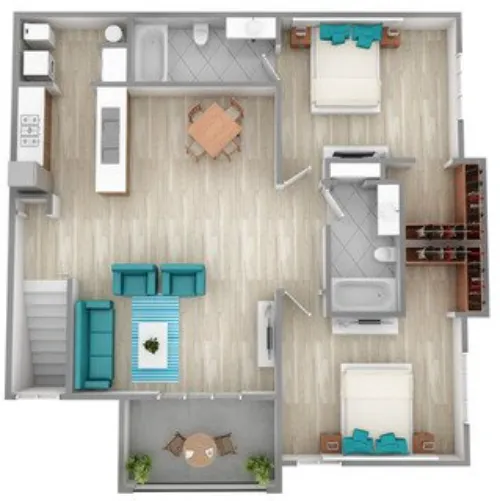 23Hundred at Ridgeview Plano Floorplan 11