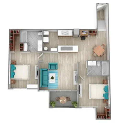 23Hundred at Ridgeview Plano Floorplan 13