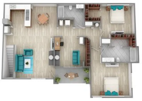 23Hundred at Ridgeview Plano Floorplan 15
