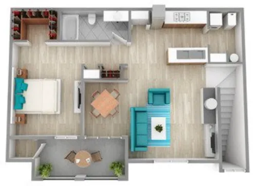 23Hundred at Ridgeview Plano Floorplan 3