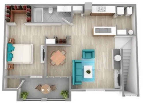23Hundred at Ridgeview Plano Floorplan 4