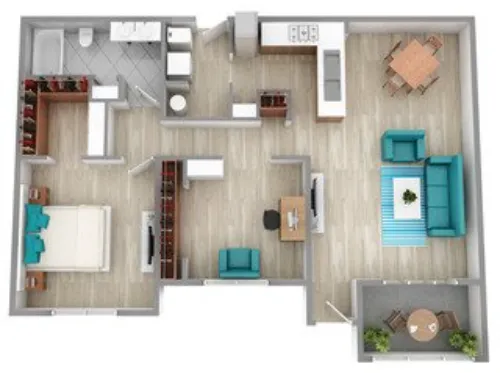 23Hundred at Ridgeview Plano Floorplan 7