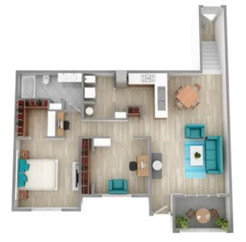 23Hundred at Ridgeview Plano Floorplan 8