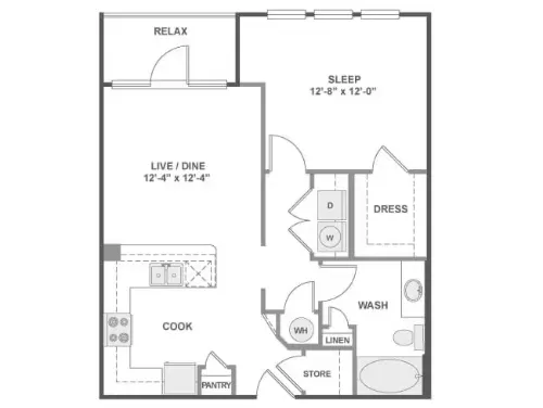AMLI West Plano FloorPlan 2