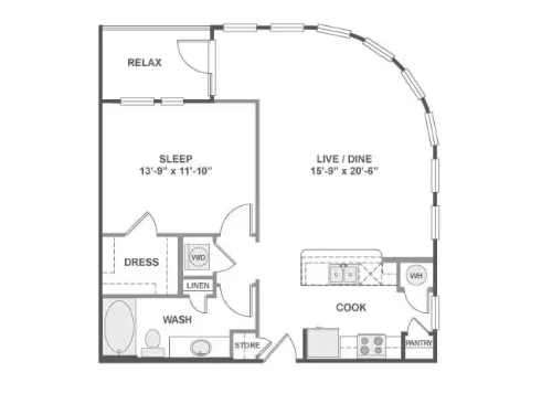 AMLI West Plano FloorPlan 3