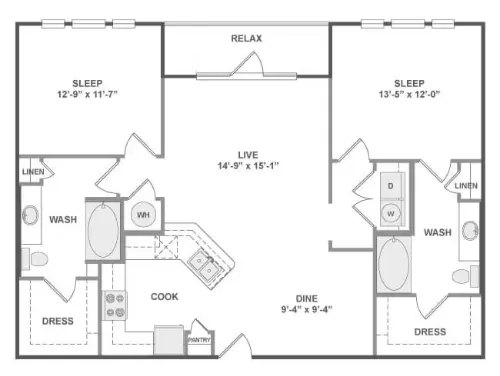 AMLI West Plano FlooAMLI-West-Plano-FloorPlan-7