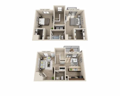 Addison Apartments at the Park Floorplan 23
