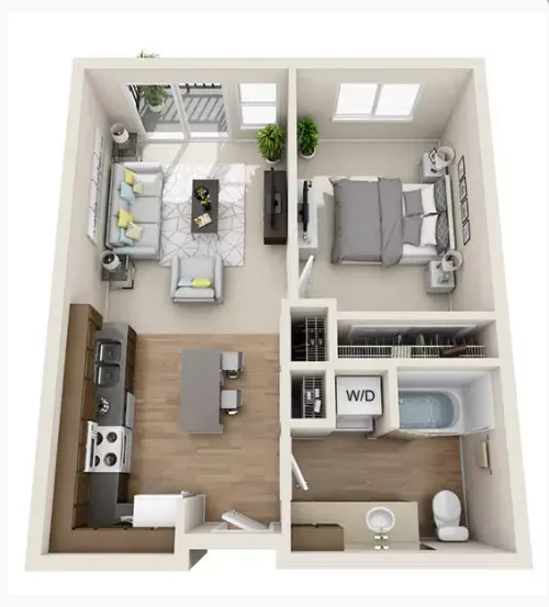 Affinity at Wells Branch floorplan 2