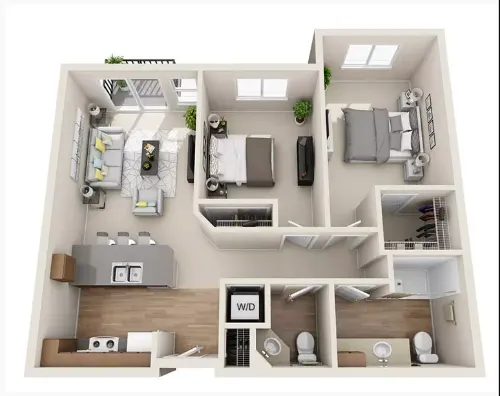 Affinity at Wells Branch floorplan 4