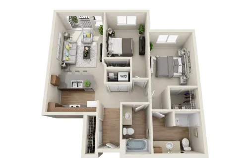 Affinity at Wells Branch floorplan 5