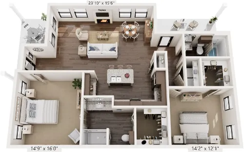 Alders Prosper 55+ Active Adult Luxury Living Floor plan 10