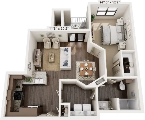 Alders Prosper 55+ Active Adult Luxury Living Floor plan 2