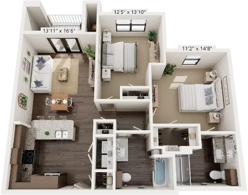 Alders Prosper 55+ Active Adult Luxury Living Floor plan 5