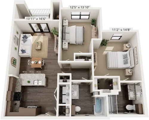 Alders Prosper 55+ Active Adult Luxury Living Floor plan 6