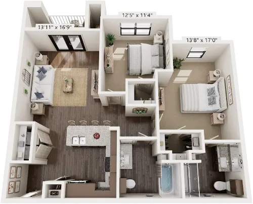 Alders Prosper 55+ Active Adult Luxury Living Floor plan 7