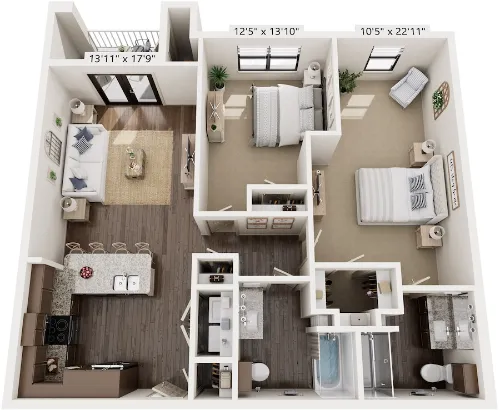 Alders Prosper 55+ Active Adult Luxury Living Floor plan 8