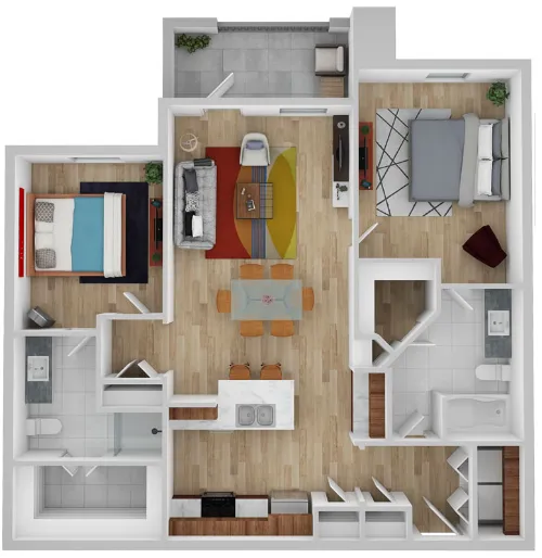 Allegre Pointe floor plan 2