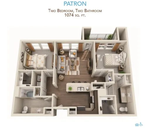 Artistry at Craig Ranch McKinney FloorPlan 6