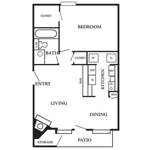 Ashton Oaks McKinney Floorplan 2
