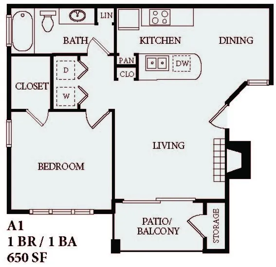 Avalon at Chase Oaks Floorplan 1