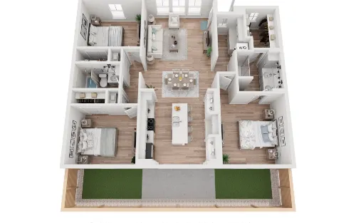 Avendale Painted Tree McKinney FloorPlan 7