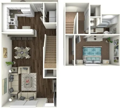 Bel Air Oaks Plano Floorplan 1